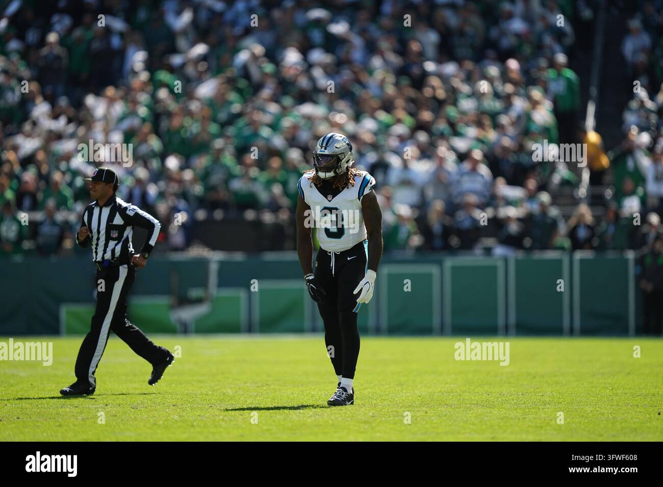 Carolina Panthers' Princely Umanmielen in action during an NFL football ...