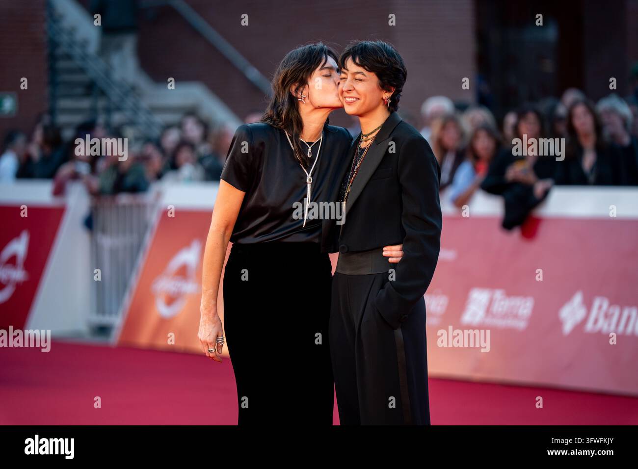 Kasia Smutniak and Sophie Taricone attend the ''Mustang'' screening ...