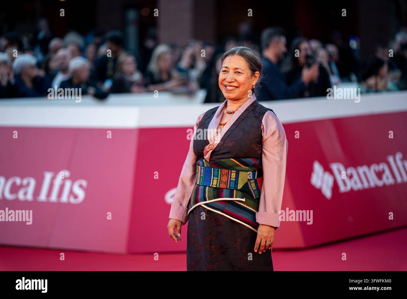 Kunzom Thakuri attends the ''Mustang'' screening during the 21st Rome ...