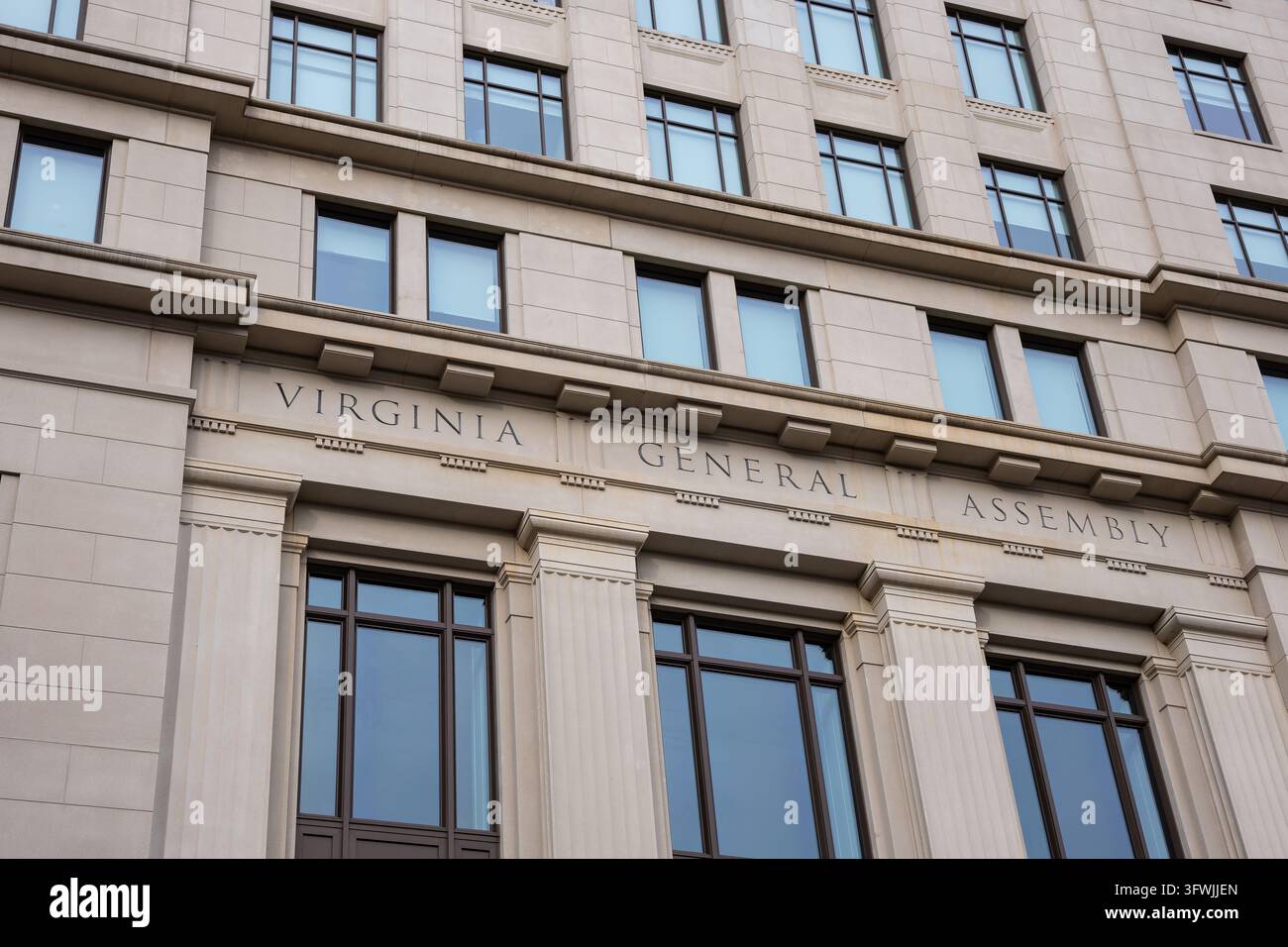 Construction Assembly Document The Virginia General Assembly building is seen in Richmond, Va. on Oct ...