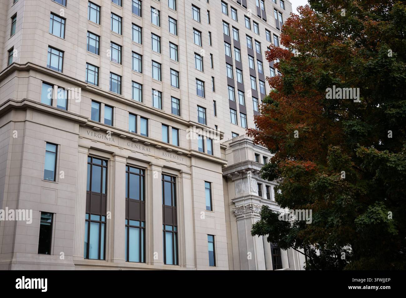 Construction Assembly Document The Virginia General Assembly building is seen in Richmond, Va. on Oct ...