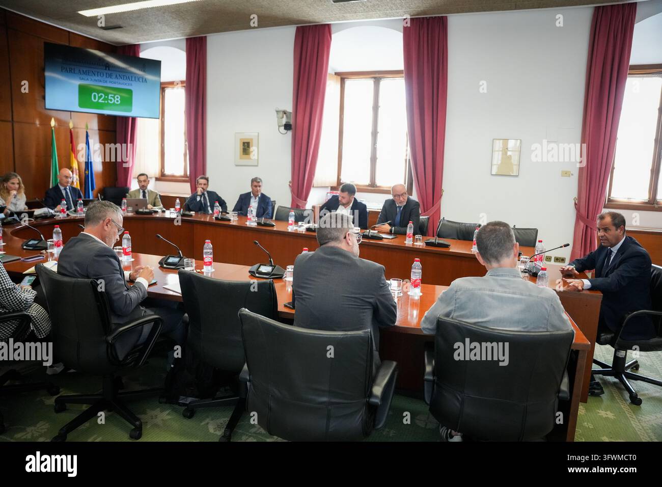 The Director-General of Radio and Television of Andalusia (RTVA), Juan ...