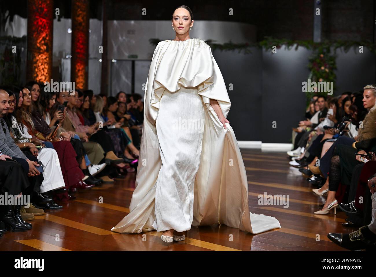 A model parades with design Genoveva Hita during Atelier Couture 16 ...