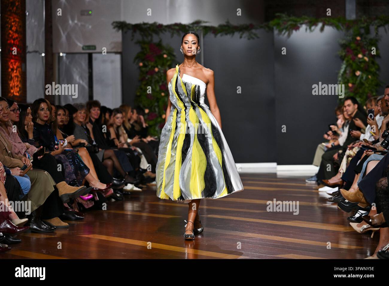 A model parades with design Genoveva Hita during Atelier Couture 16 ...