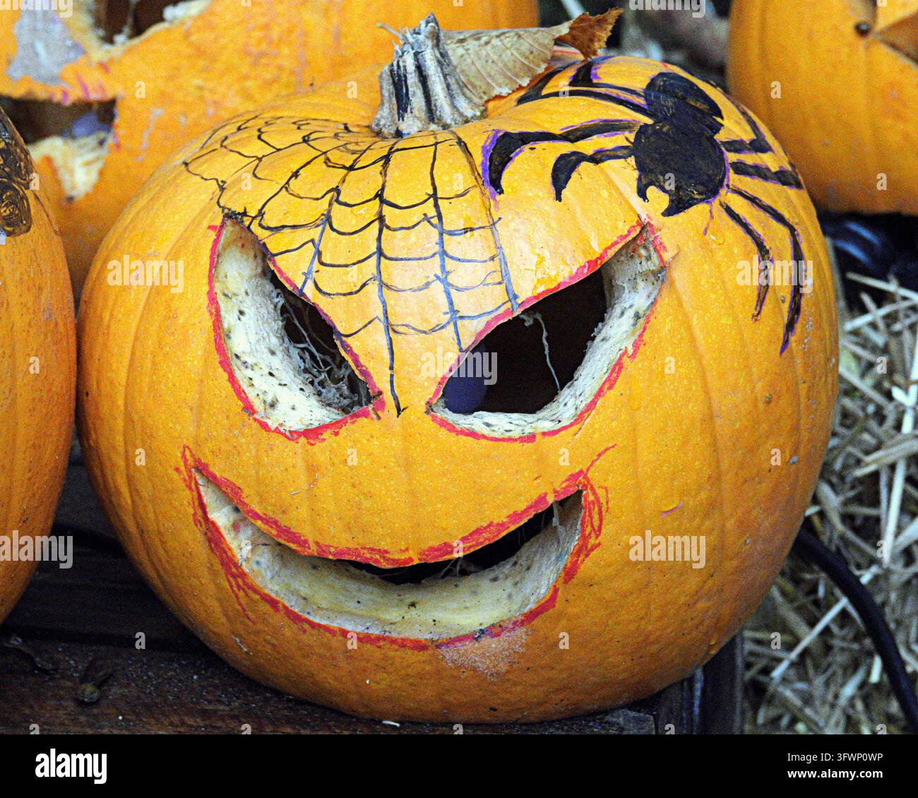 Glasgow, Scotland, UK. 20th October 2026. Pumpkin Patch in midst of bad ...