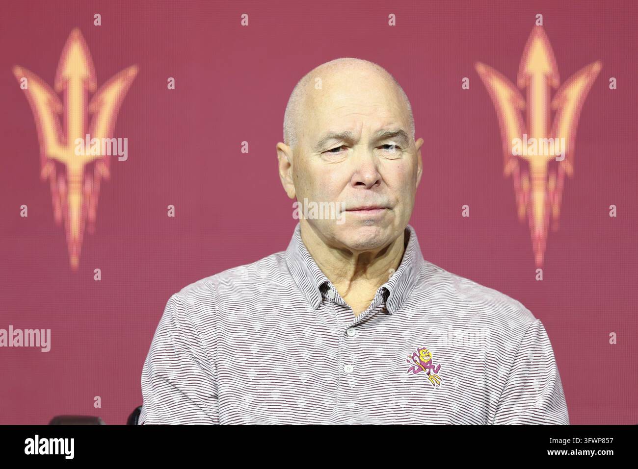 MANHATTAN, KS - OCTOBER 17: Randy Bennett of the Arizona State Sun ...