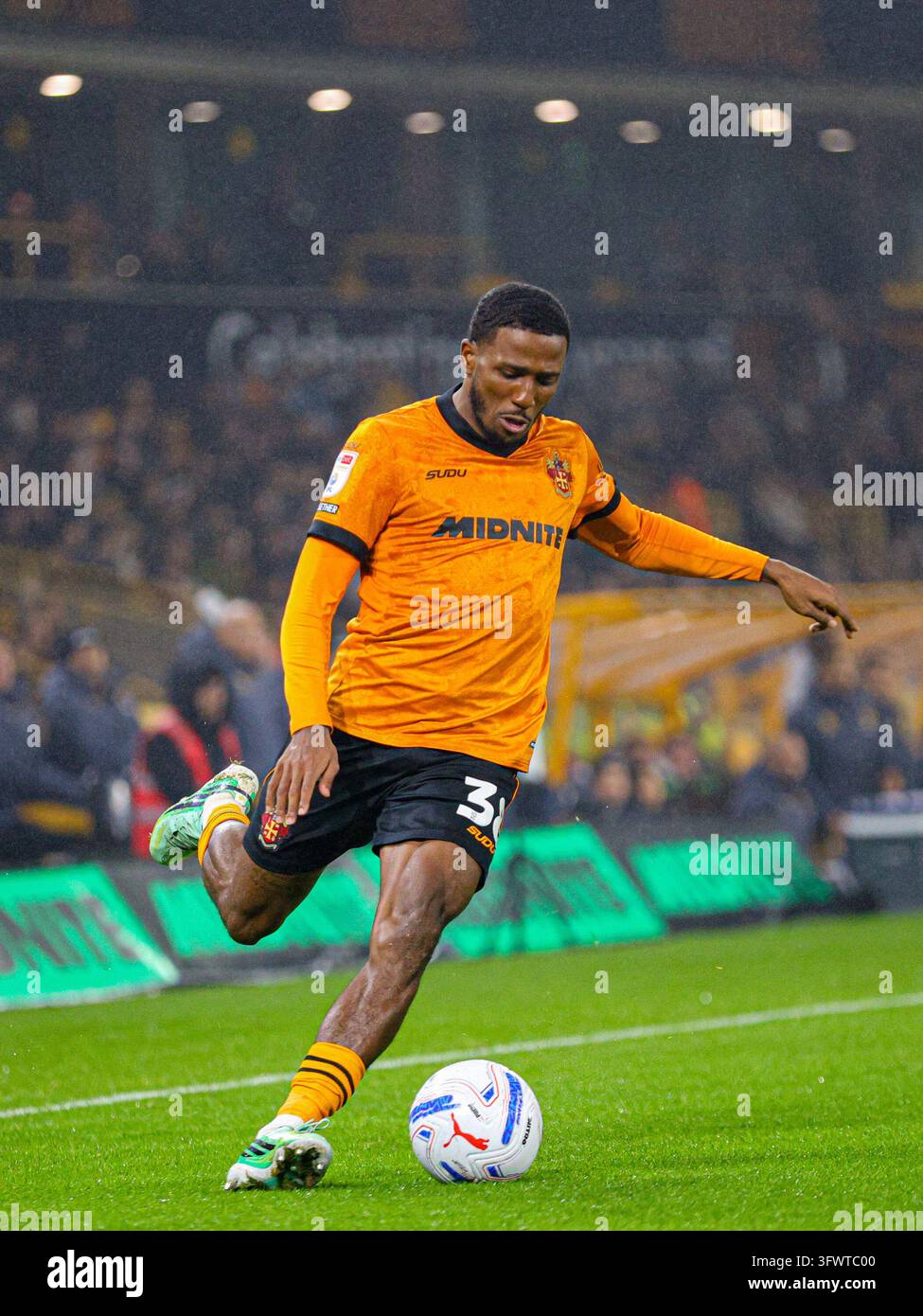 WOLVERHAMPTON, ENGLAND - OCTOBER 20: Jackson Tchatchoua of Wolves ...