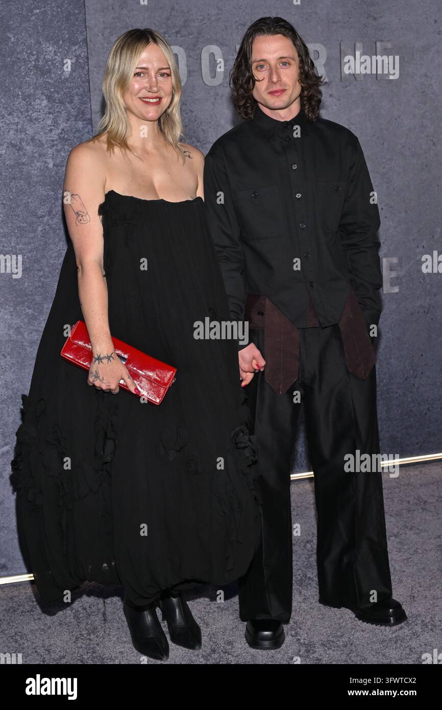 Katelin Katelin Arizmendi, left, and Rory Culkin arrive at the premiere of ...