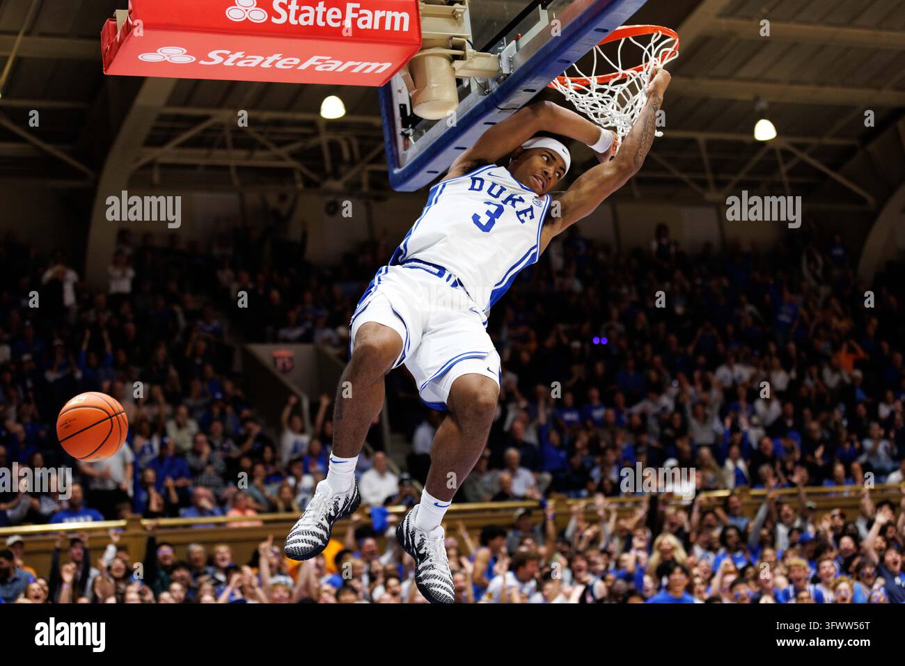 Ruby Rippey Photos Duke's Deron Rippey Jr. (3) dunks on a fast break during the second ...