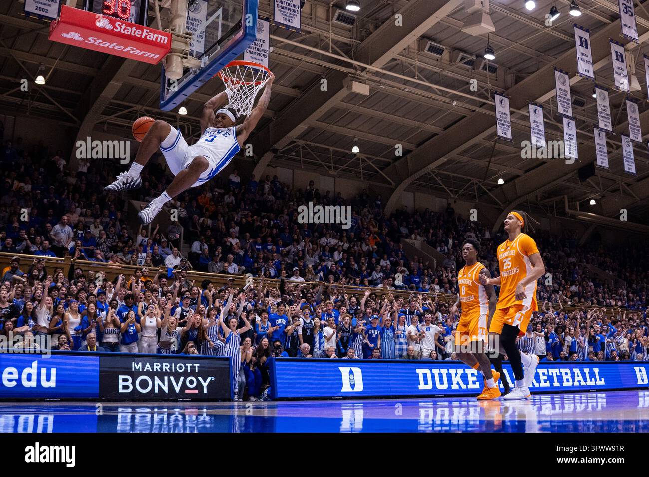 Ruby Rippey Photos October 20, 2026: Duke Blue Devils guard Deron Rippey Jr. (3) goes for ...
