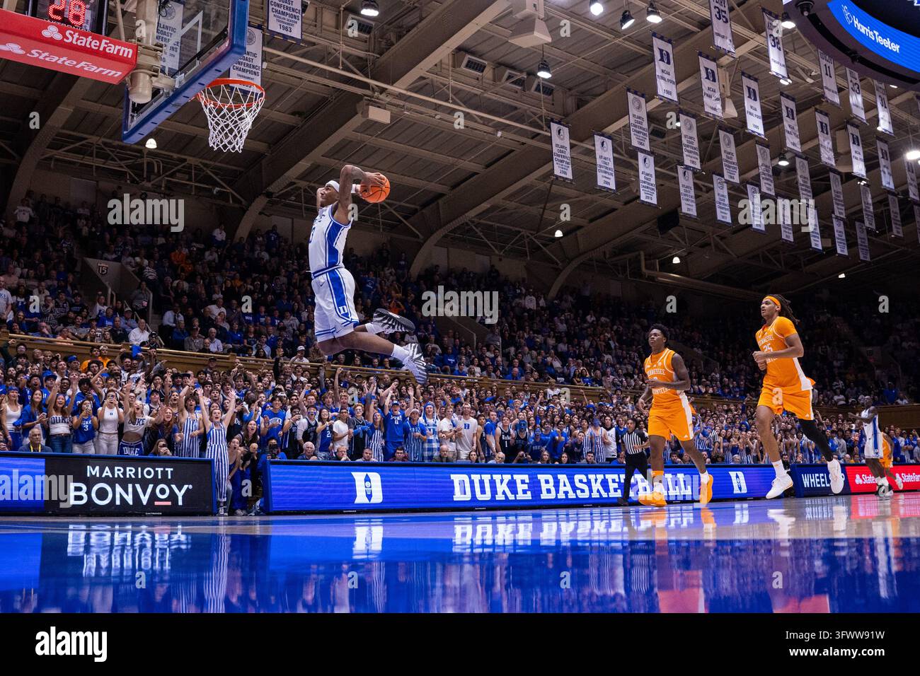 Ruby Rippey Photos October 20, 2026: Duke Blue Devils guard Deron Rippey Jr. (3) goes for ...