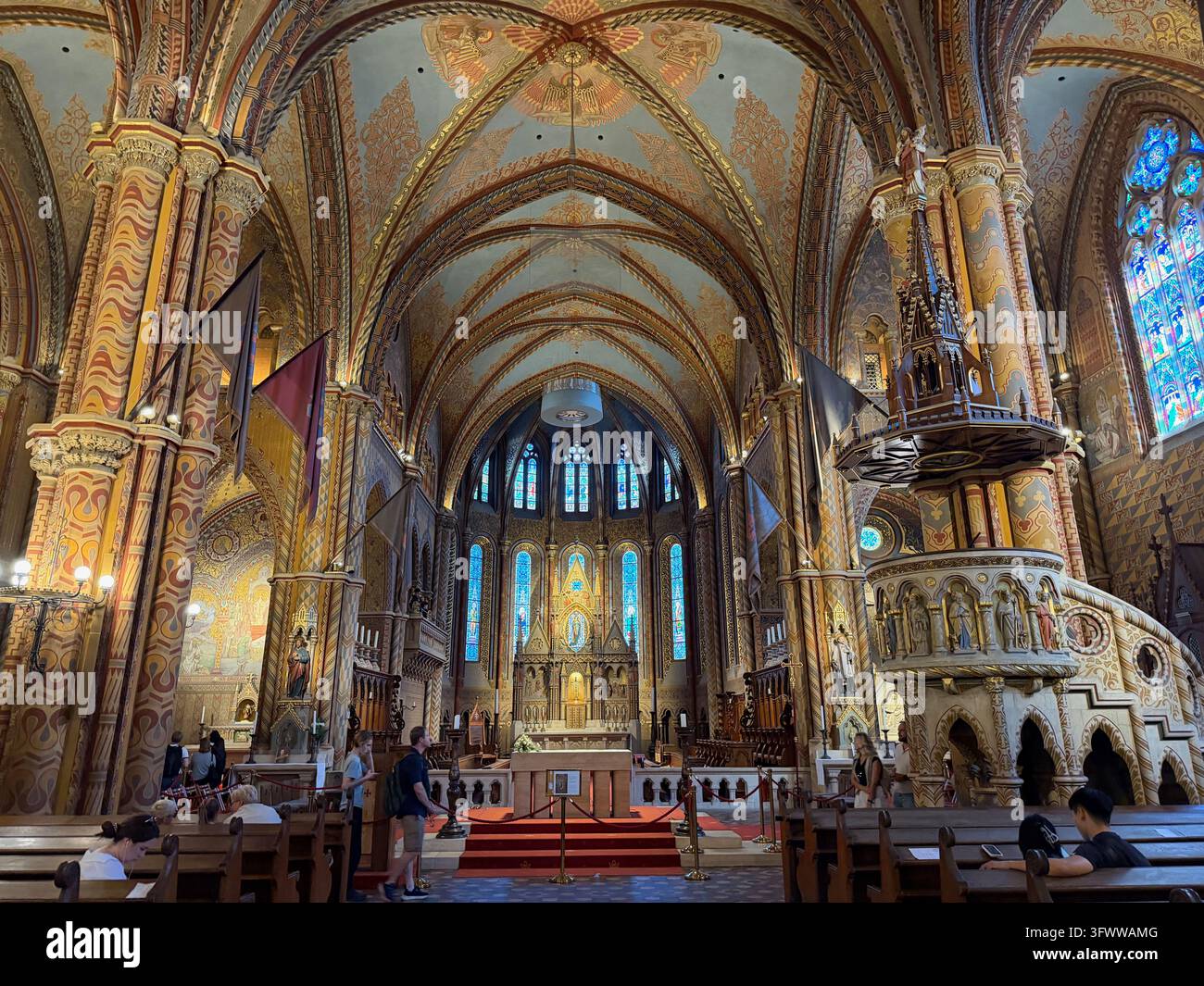 October 2, 2026, Budapest, USA: MÃ¡tyÃ¡s or Matthias Church in Budapest ...