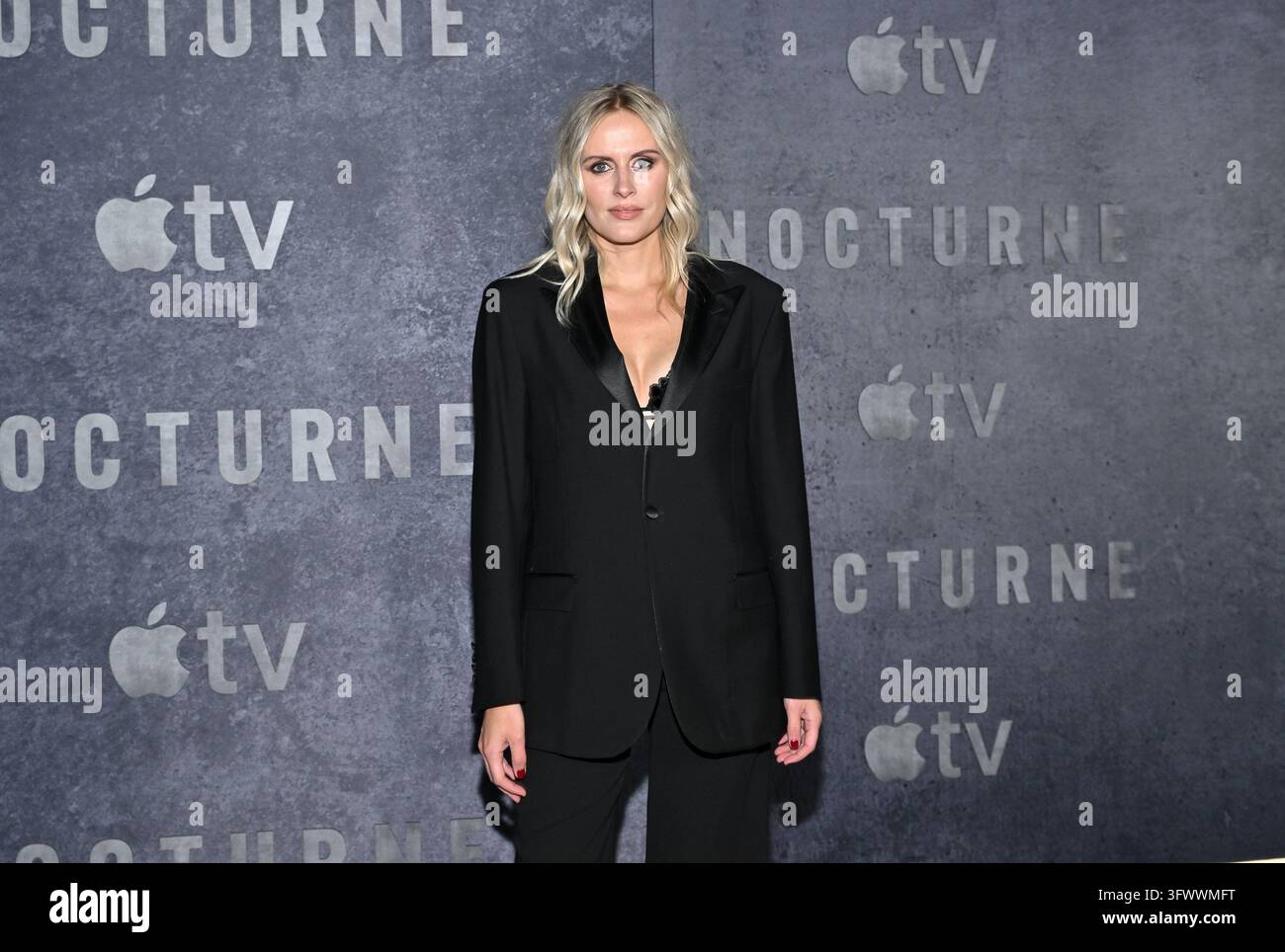 Anne Windsland arrives at the premiere of 