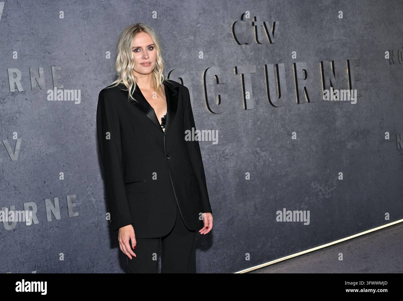 Anne Windsland arrives at the premiere of 