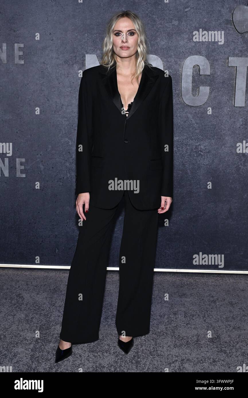 Anne Windsland walking the carpet at Apple TV's 'Nocturne' world ...
