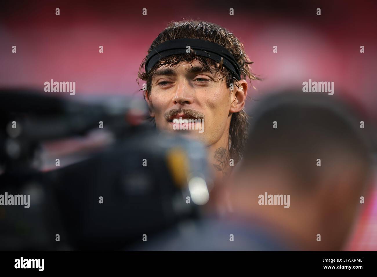 Monza, Italy, 19th October 2026. Ricardo Mangas of AC Monza reacts ...