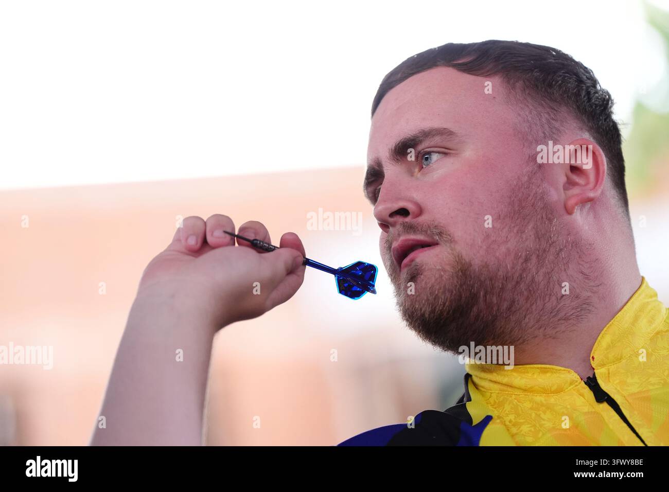 File photo dated 30-07-2026 of Luke Littler, who heads to Germany this ...
