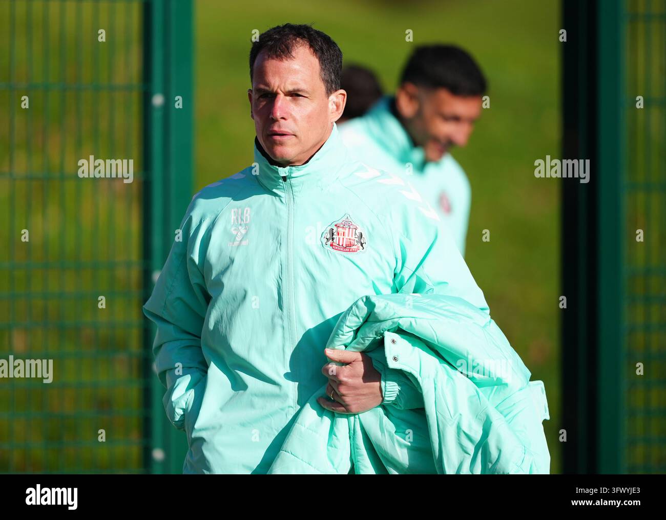 Sunderland manager Regis Le Bris during a training session at the ...