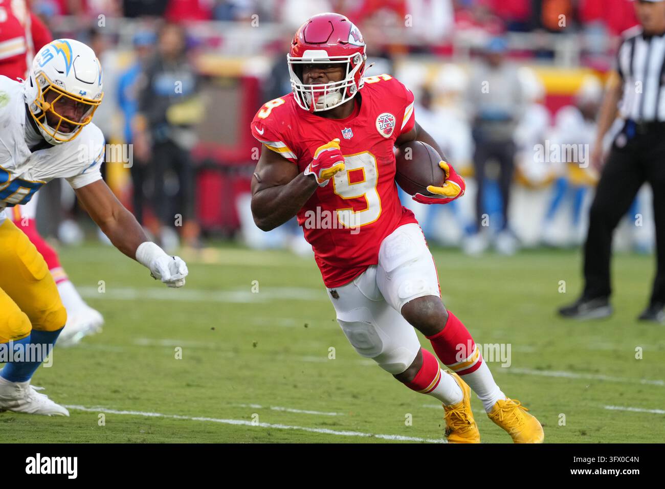 Kansas City Chiefs Running Back Kenneth Walker III Runs Against The Los kansas-city-chiefs-running-back-kenneth-walker-iii-runs-against-the-los