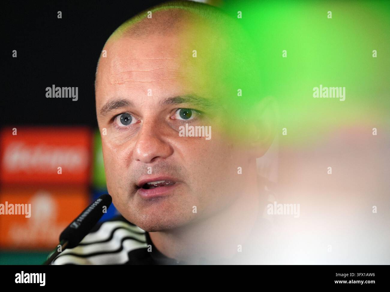 Celtic assistant manager Shaun Maloney during a press conference at ...