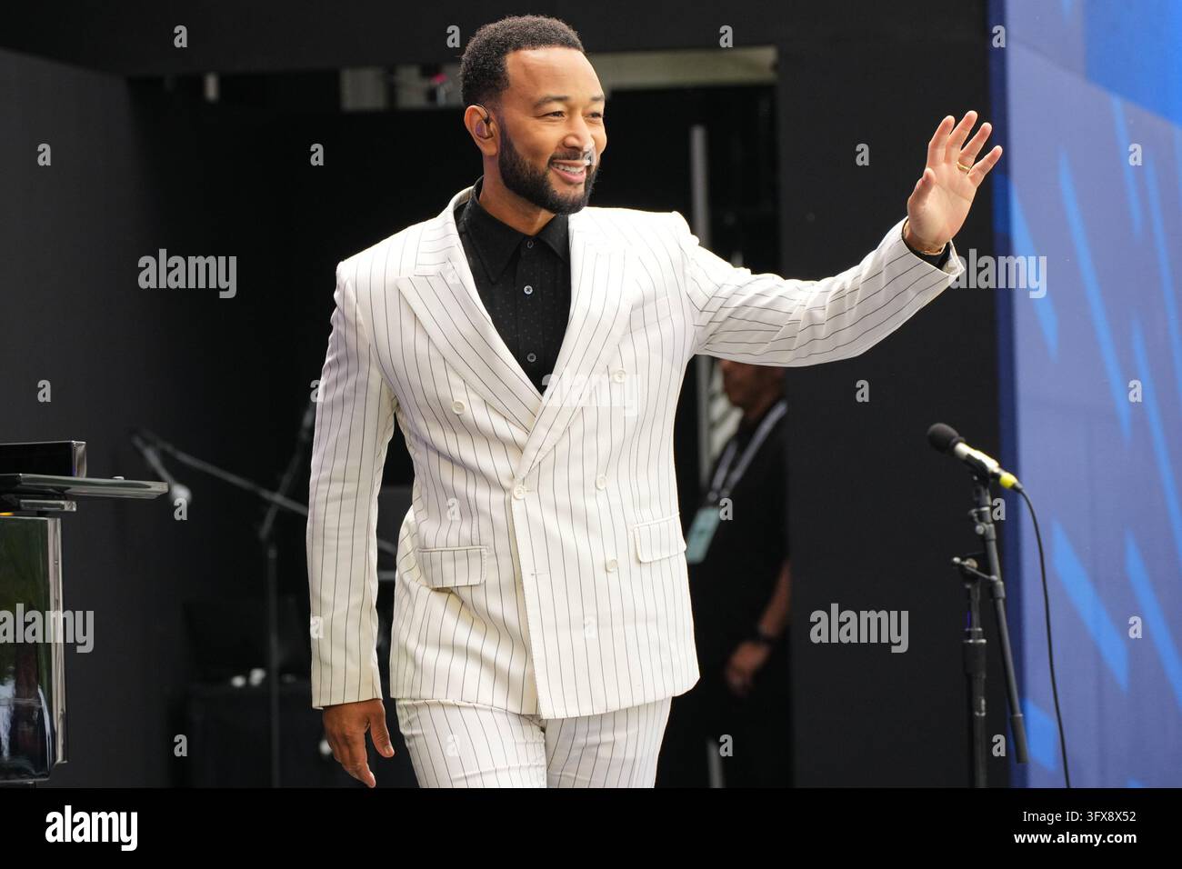 FILE - Singer John Legend appears during the dedication ceremony for ...
