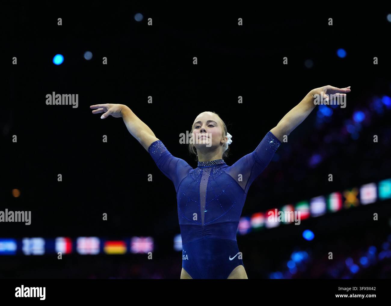 October 21 2026: Claire Pease (USA) at Balance Beam, during Artistic ...
