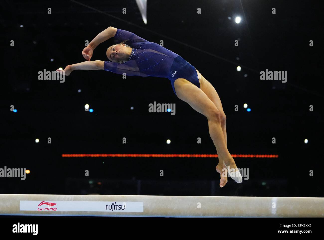 October 21 2026: Claire Pease (USA) at Balance Beam, during Artistic ...