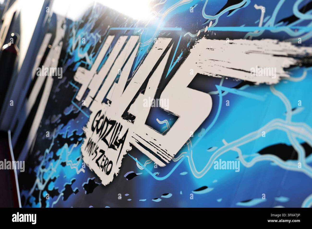 Godzilla Roster Paddock atmosphere - Haas F1 Team Godzilla branding.22.10.2026. Formula ...