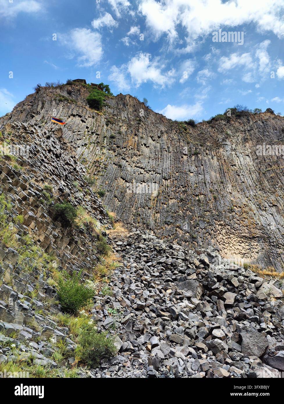 Massive volcanic basalt cliffs hi-res stock photography and images - Alamy