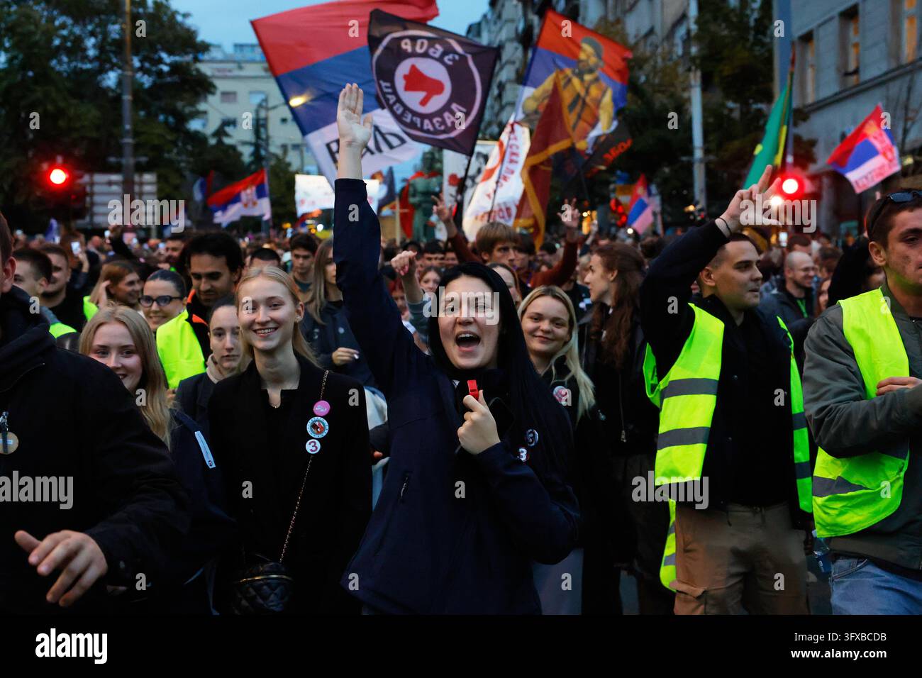 People attend the final 