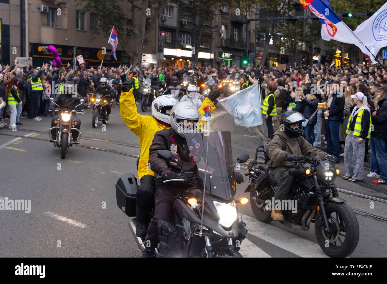 Supporters during the final election campaign rally of the 'Student ...