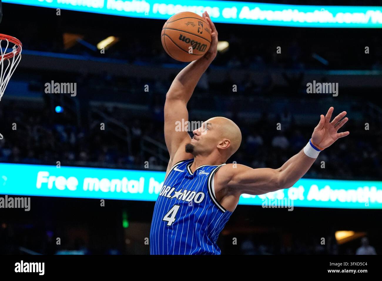 Magic Dunkers Orlando Magic guard Jalen Suggs dunks the ball during the second half ...