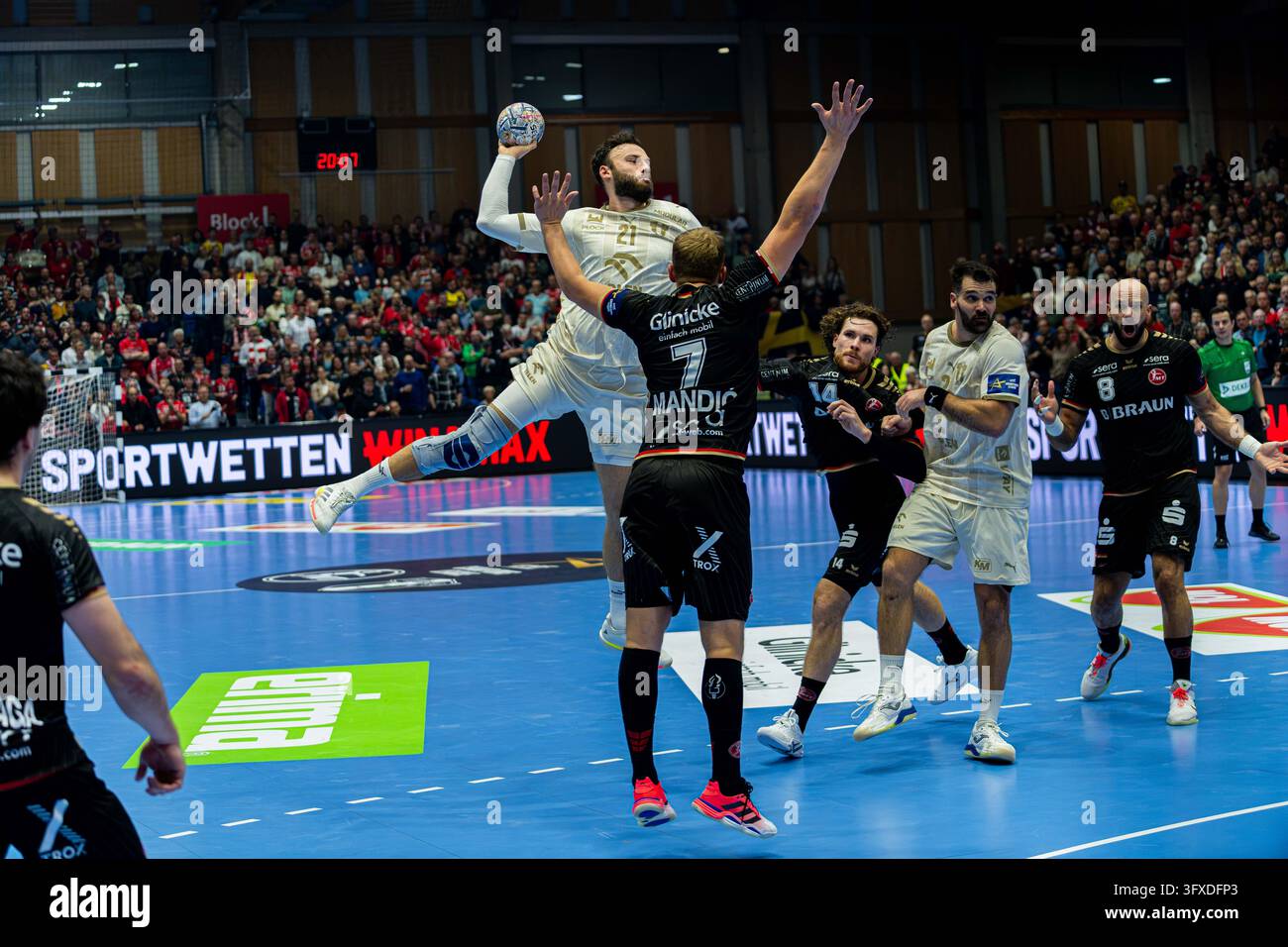 Left Group 6 Kassel, Germany October 22, 2026: EHF Champions League - 2026/2027 ...