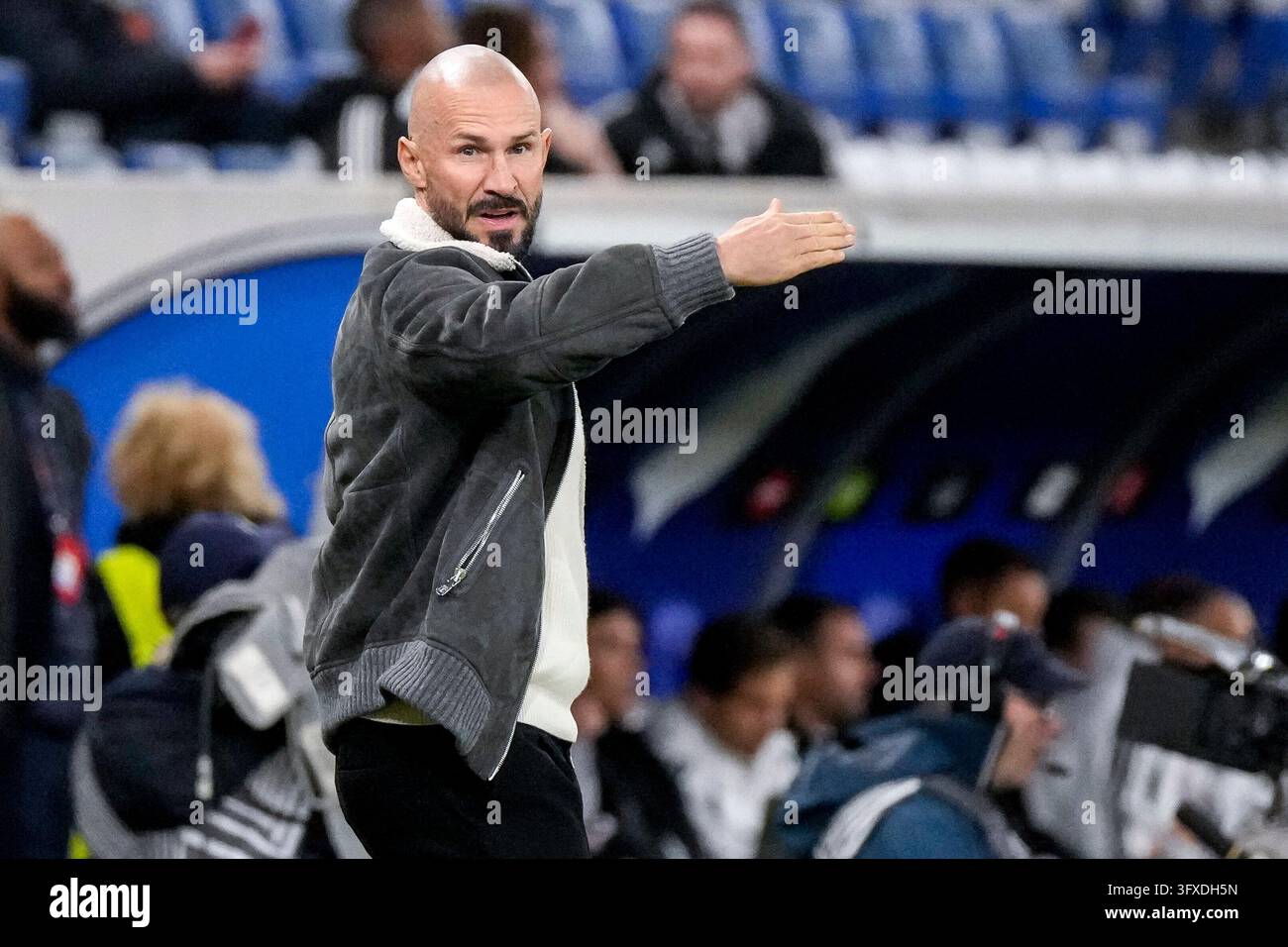 Christian Ilzer (Trainer [coach], Head Coach, Hoffenheim), gives ...