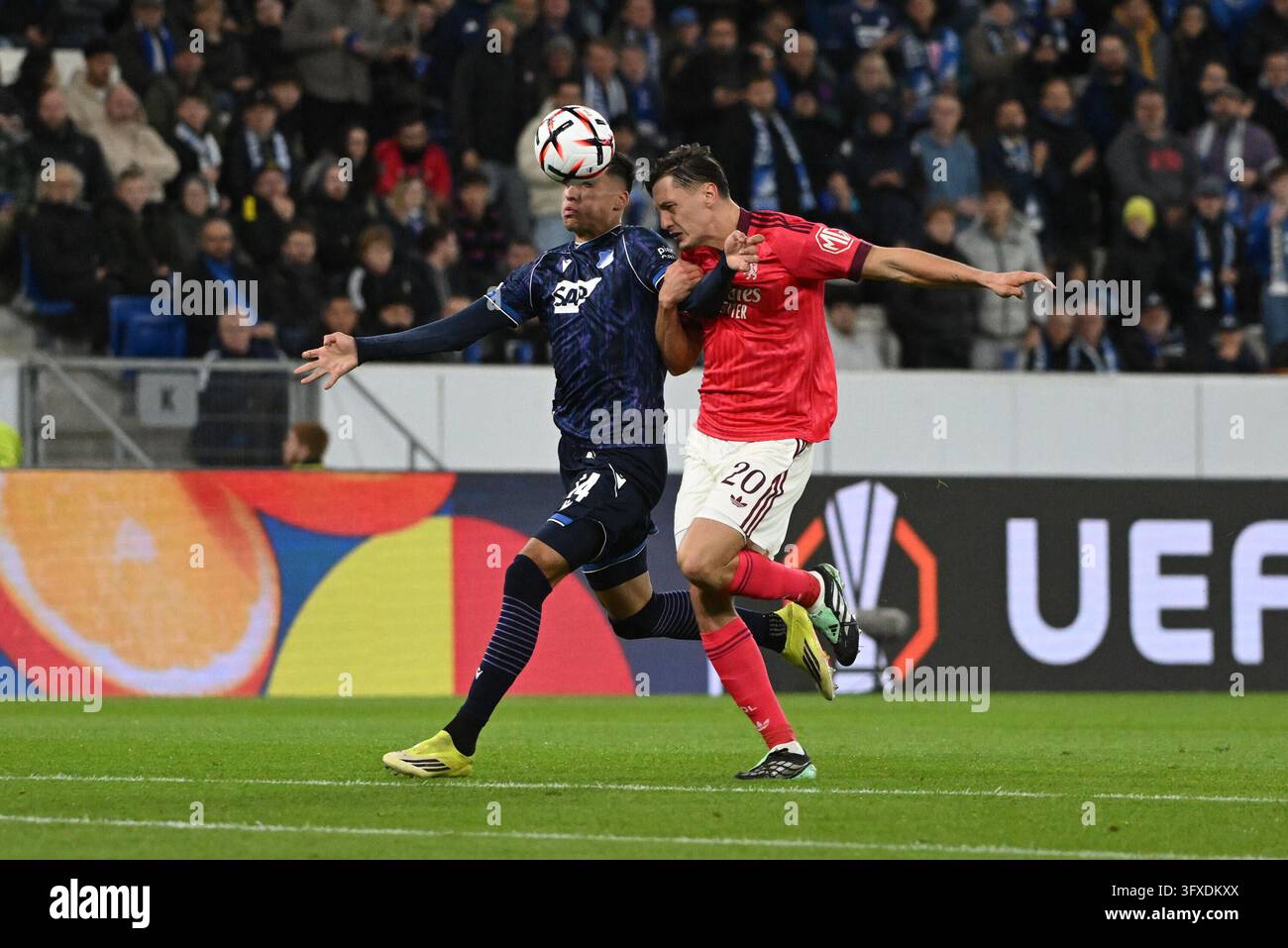 Felix Modle October 22, 2026, SNP Arena, Sinsheim, UEFA Europa League, Hoffenheim ...