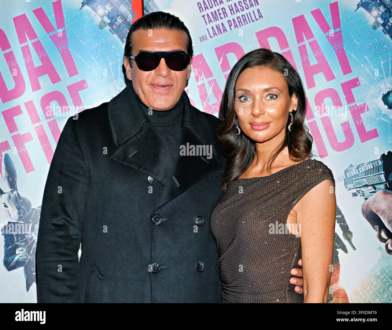 Li Born Vector LONDON, ENGLAND – 22 October 2026: Tamer Hassan and Lara Julian, a ...