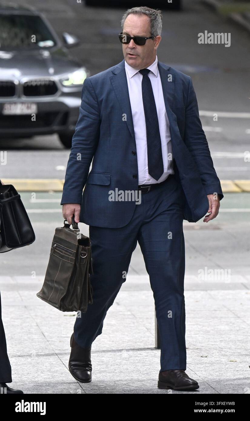 Solicitor, Bradford Hill is seen arriving at the Supreme Court of ...