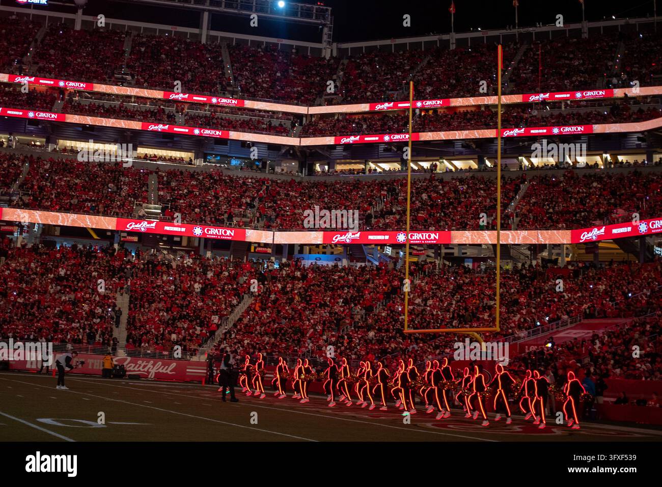 Washington Commanders New Roster The San Francisco 49ers Gold Rush cheerleaders perform during an NFL ...