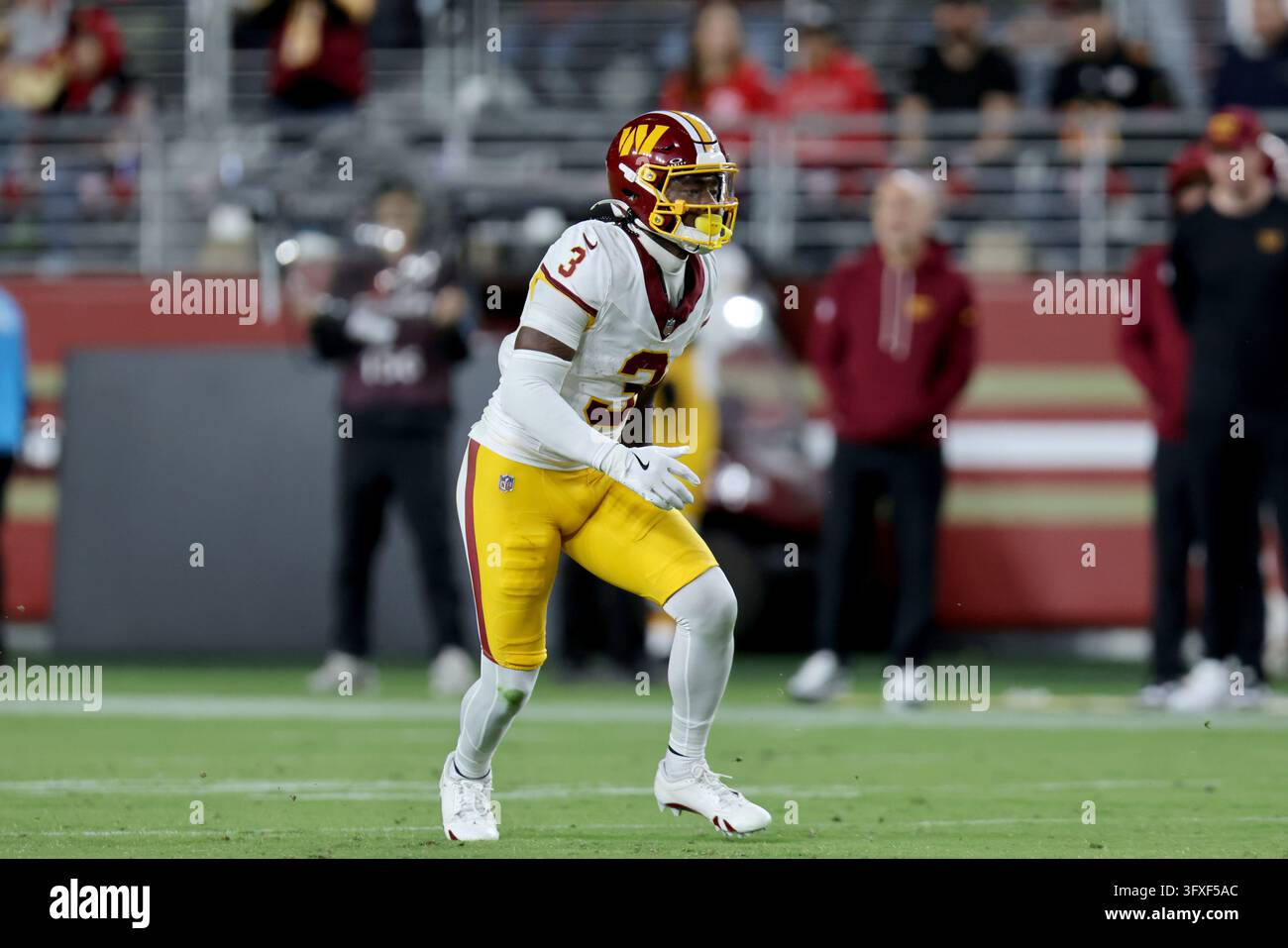 Washington Commanders New Roster Washington Commanders wide receiver Stefon Diggs (3) runs during an NFL ...