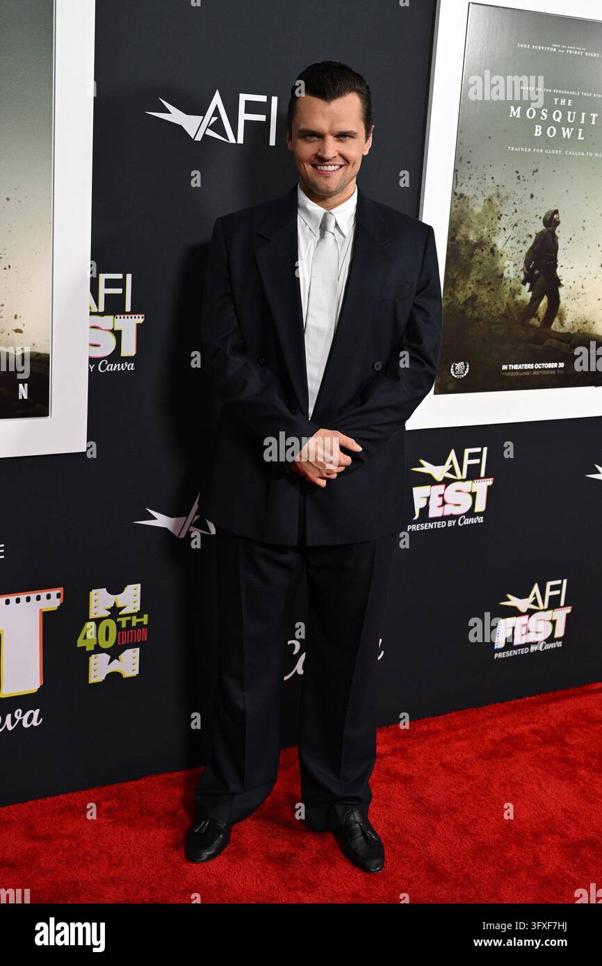 Ray Nicholson at arrivals for THE MOSQUITO BOWL Premiere at AFI FEST ...