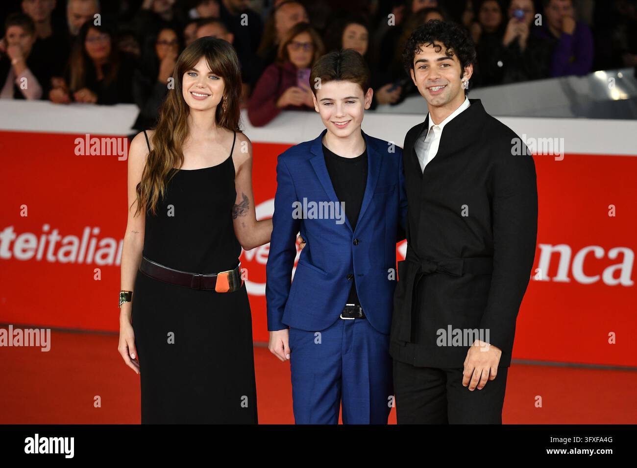 Sonia Ammar, Kolbjorn Skarsgard and Alessandro Caiazzo attend the red ...