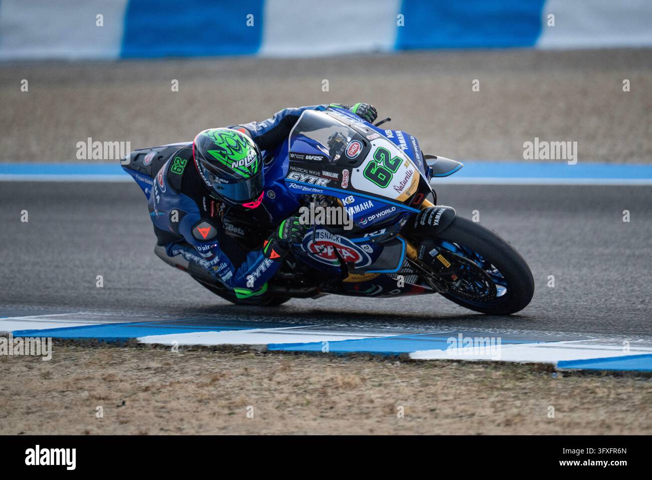 Jerez de la Frontera, Spain. 18 October 2026. Rider #62 Stefano Manzi ...