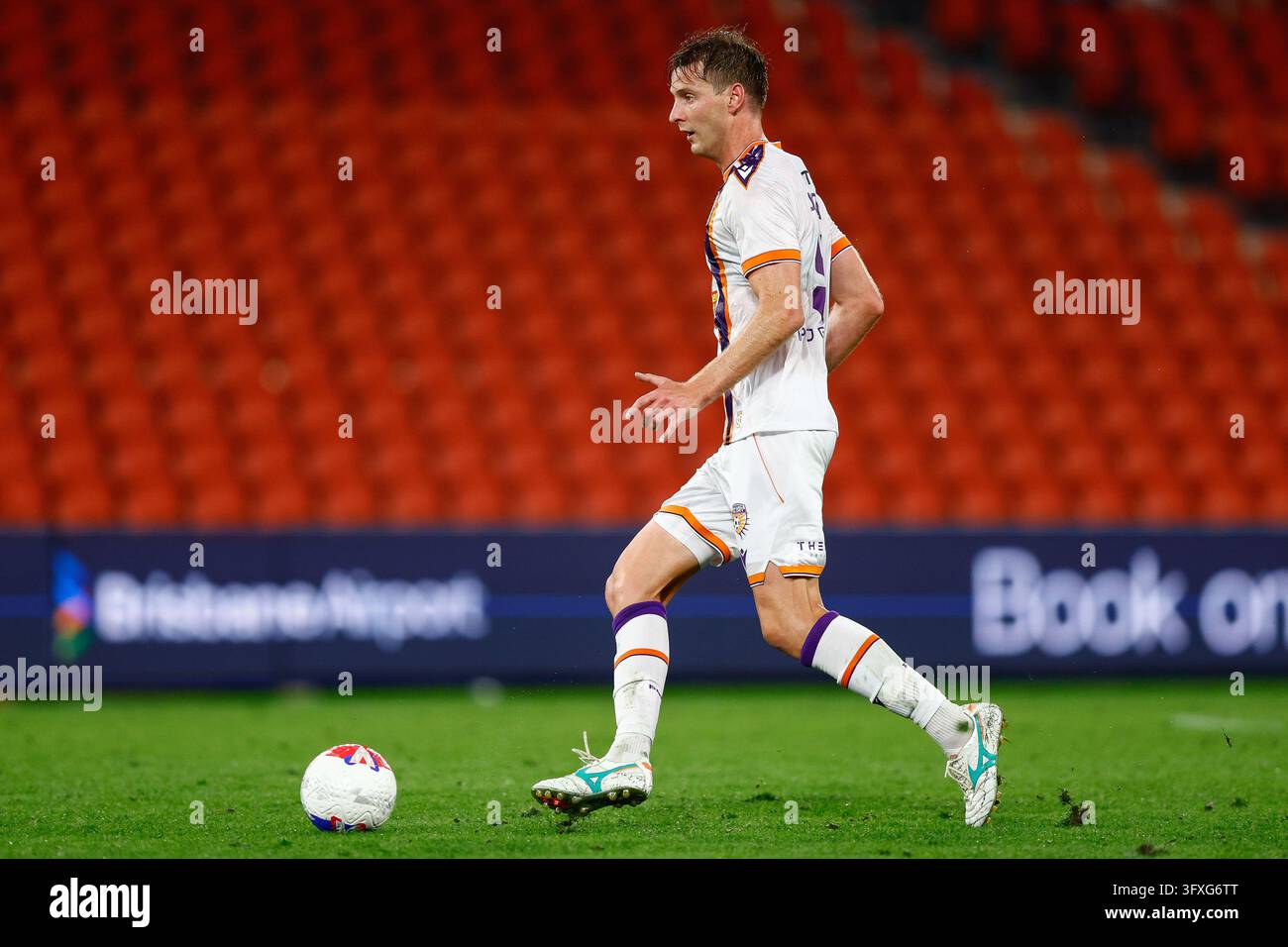 Foxe Riley Foxe of the Glory in action during the A-League Round 2 match ...