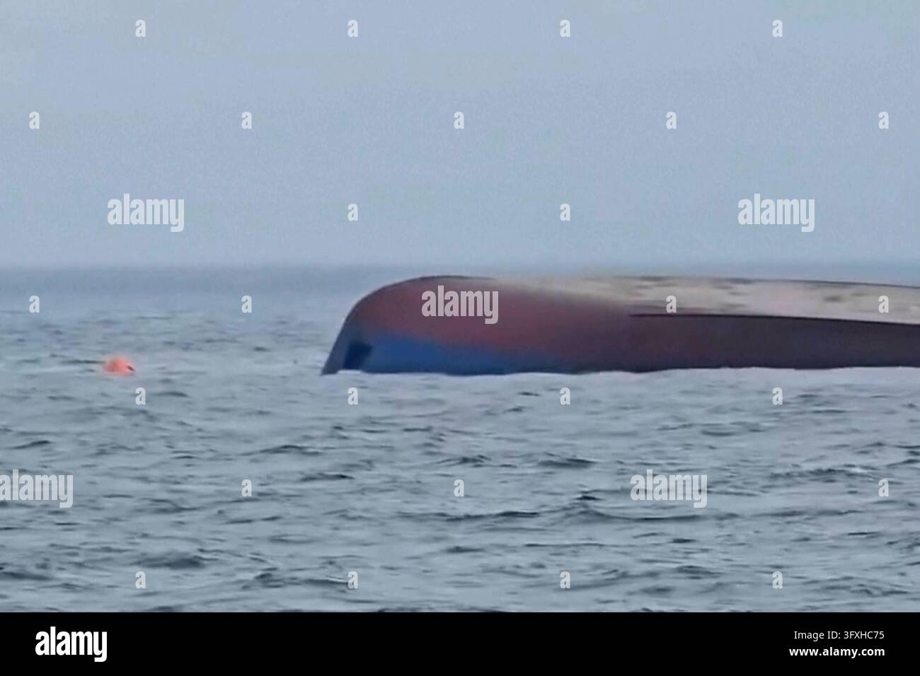 This image from video provided by Romanian Ministry For Internal ...