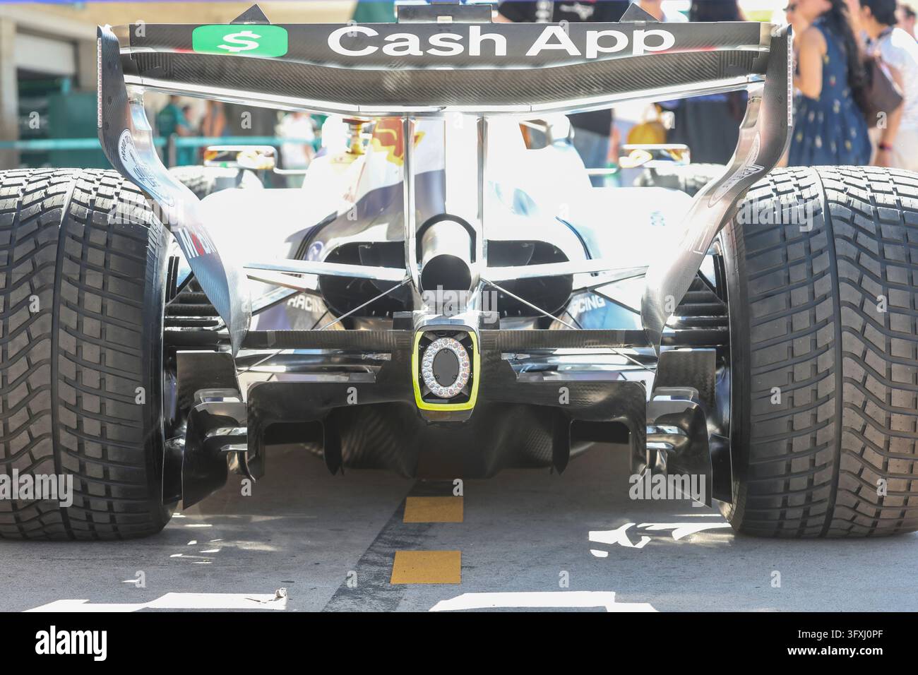 Visa Cash App RB F1 Team VCARB03, mechanical detail rear diffuser ...