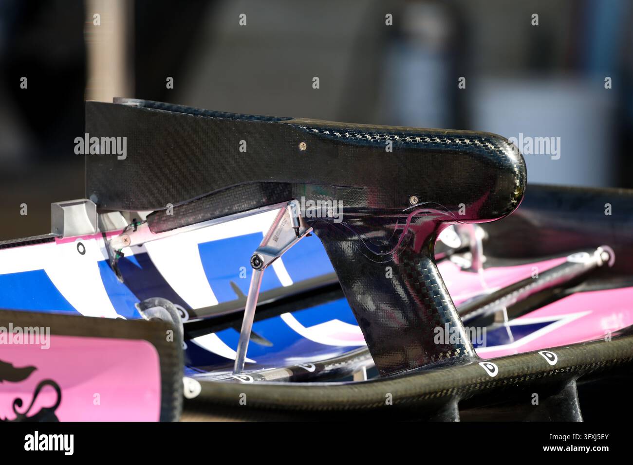 IPA90076632 - Alpine F1 Team A526, mechanical detail rear wing flap ...