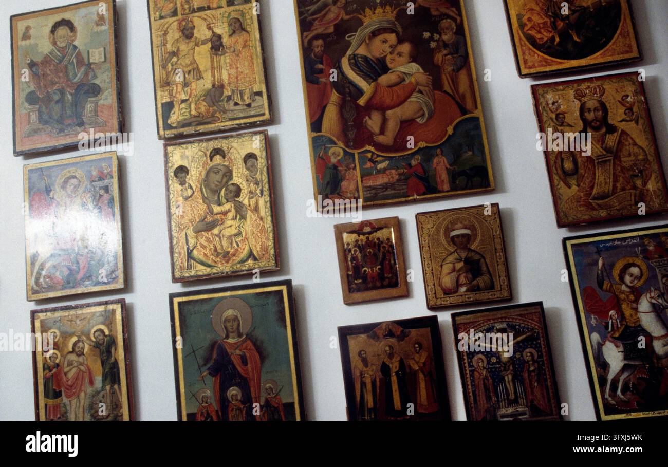 Russian Orthodox Icons lebanon Stock Photo - Alamy