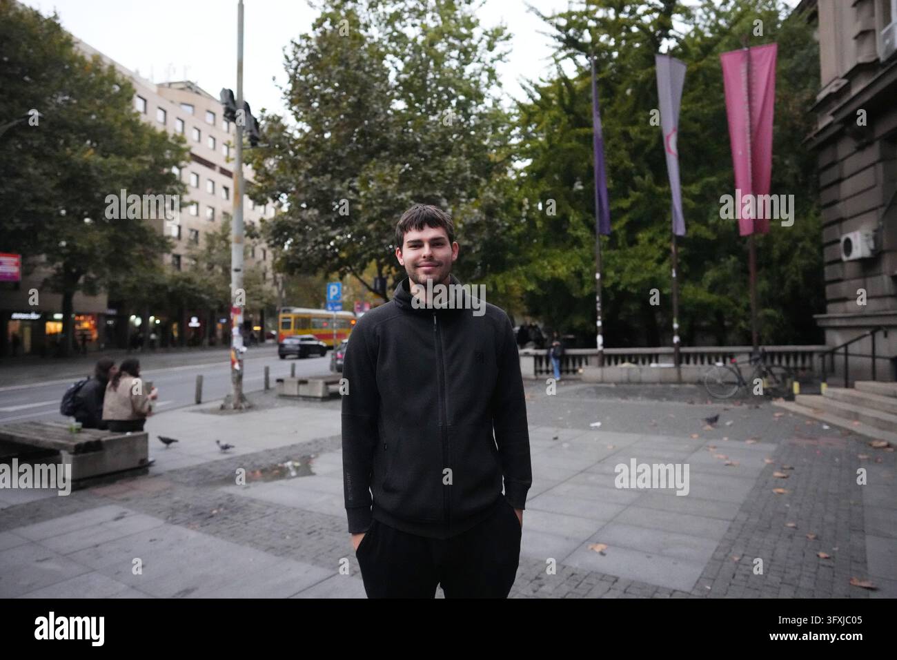 Martin Rabrenovic, student of civil engineering, from Belgrade, 20 ...