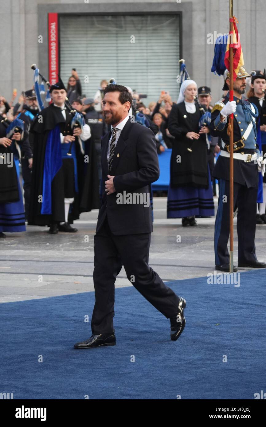 Leo Messi during the Princess of Asturias Awards 2026 in Oviedo, on ...