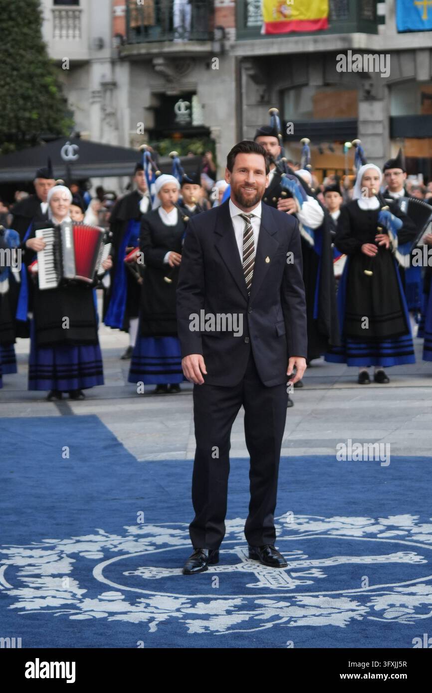 Leo Messi during the Princess of Asturias Awards 2026 in Oviedo, on ...